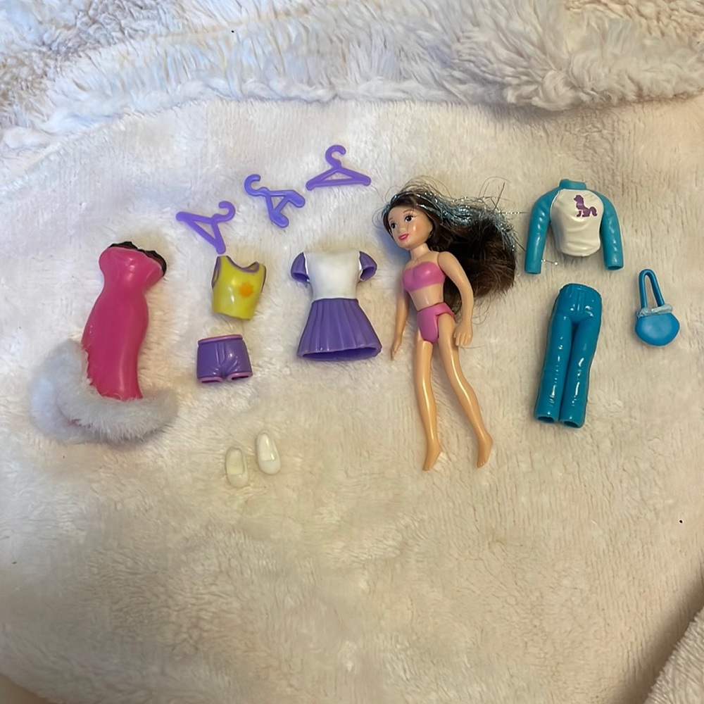Vintage Y2K Polly Pocket Set Kit Bundle
